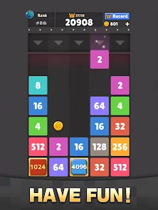 Drop The Number : Merge Game — screenshot 4