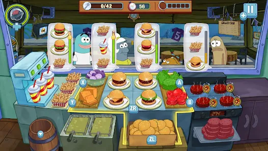 SüngerBob: Krusty Cook-Off — screenshot 2